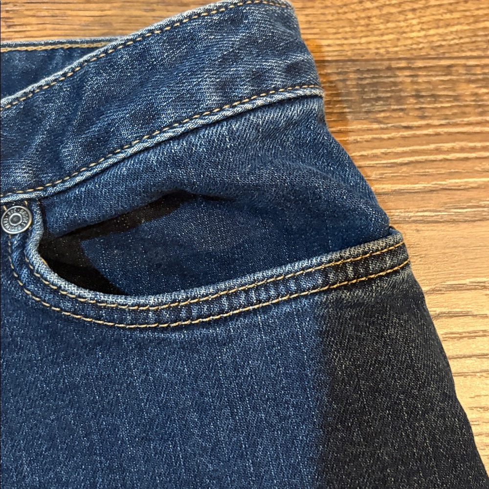 Brooks Brothers Dark Blue Straight Leg Jeans - Picture 5 of 15